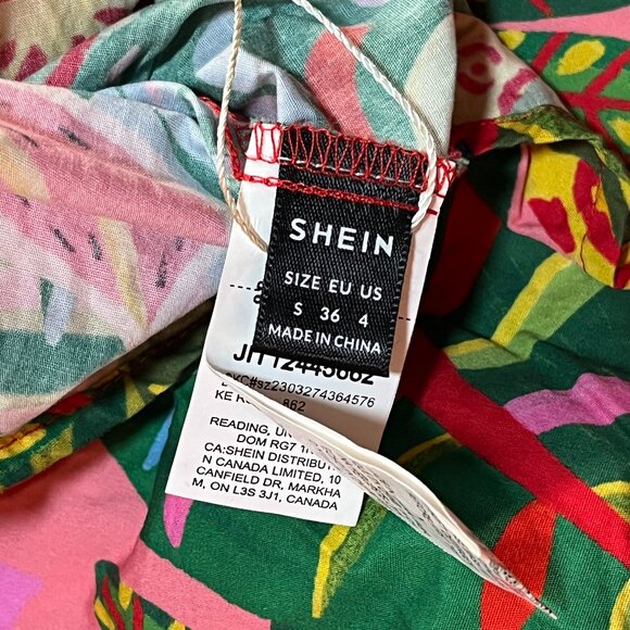 Vibrant Tropical Dress - Picture 4 of 4